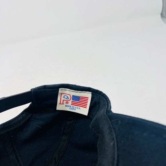 Navy Armed Forces Military Baseball Cap Snapback One Size Black Gold P Caps Mens - Picture 7 of 8